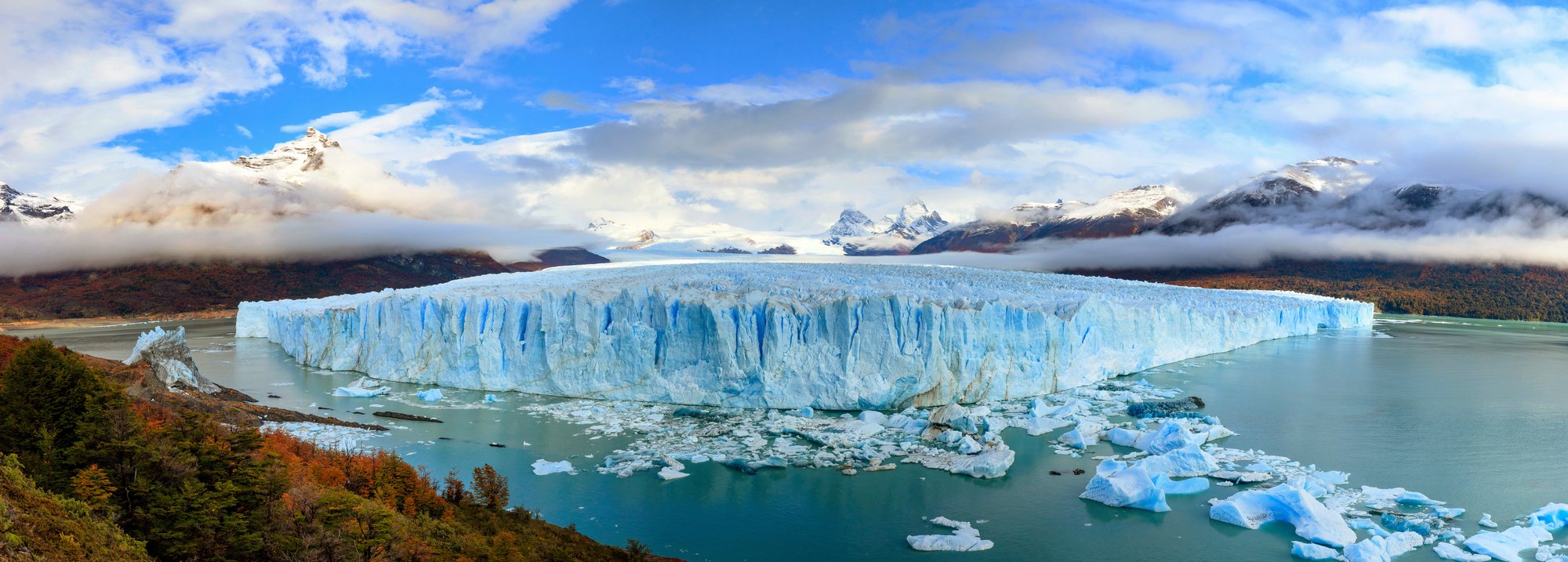 Perito Moreno glacier in Patagonia